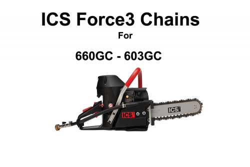 ICS Force 3 Series Chains 10 for 660GC & 603GC