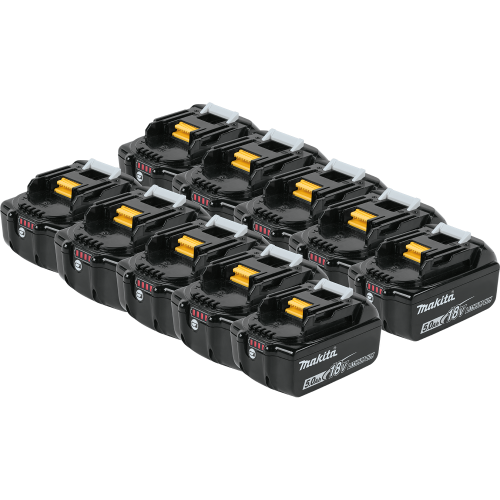 thumbnail image 2 of Makita BL1850B 18V LXT Lithium-Ion 5.0Ah Battery – 10 Pack, Genuine New 2 of 5
