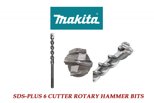 3-Cutter Makita B-61117 1/2 x 12 SDS-Plus Bit 