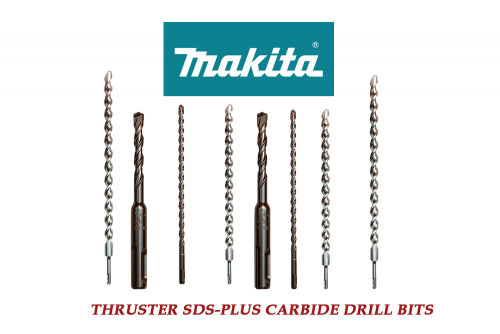Makita Thruster SDS - Plus Carbide Drill Bits 5/32 - 1