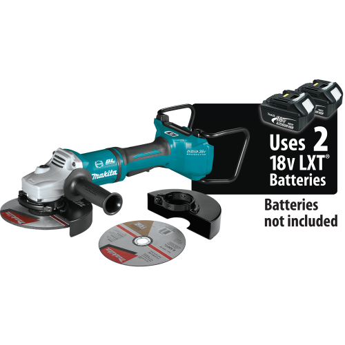 Makita 	XAG22ZU1 18V X2 LXT® Lithium‑Ion (36V) Brushless Cordless 7 Paddle Switch Cut‑Off/Angle Grinder, with Electric Brake and AWS™, Tool Only