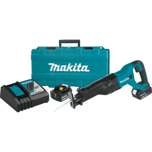Makita XRJ04T 18V LXT® Lithium‑Ion Cordless Recipro Saw Kit (5.0Ah)
