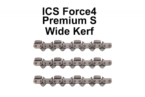 ICS Force4 Wide Kerf Chains 10 - 25