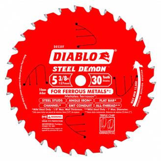 DIABLO - STEEL DEMON Medium Metal  5 3/8 - 7 1/4