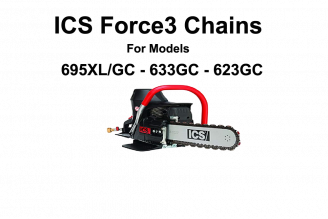 Ics 633gc discount concrete saw