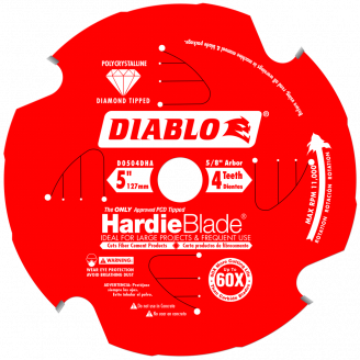 Diablo HardieBlade -Fiber Cement Cutting 5 - 12