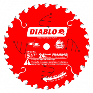 Diablo Framing Blades 5 3/8" - 8 1/4"