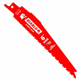 Bi Metal Recip Blade for Nail Embedded Wood 6 - 12