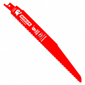Bi Metal Recip Blade for Thick Metal / Demolition 6-12