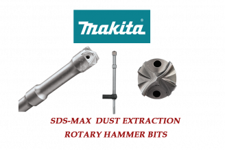 Makita SDS Max Dust Extraction Rotary Hammer Drill Bits 1/2" - 1-3/8" ( 24" L )