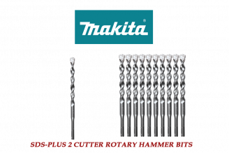 Makita SDS-Plus 2 Cutter Rotary Hammer Carbide Bits 5/32" -1"