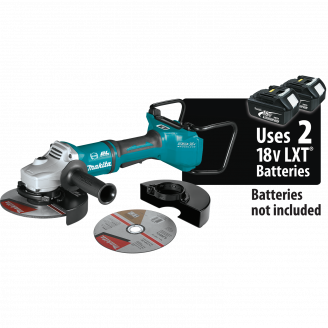 Makita 	XAG22ZU1 18V X2 LXT® Lithium‑Ion (36V) Brushless Cordless 7" Paddle Switch Cut‑Off/Angle Grinder, with Electric Brake and AWS™, Tool Only