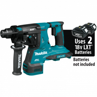 Makita 	XRH08Z 18V X2 LXT® Lithium‑Ion (36V) Brushless Cordless 1‑1/8 AVT® Rotary Hammer, accepts SDS‑PLUS bits, Tool Only