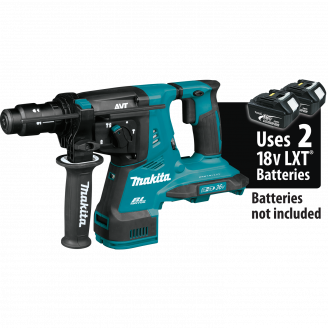 Makita XRH11Z  X2 LXT® Lithium‑Ion (36V) Brushless Cordless 1‑1/8 AVT® Rotary Hammer, accepts SDS‑PLUS bits, AFT®, AWS™ Capable, Tool Only