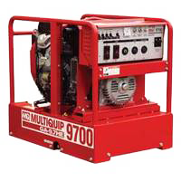 Multiquip GA97HEA Generator 9.7kW 16.6 HP Honda GX630 w/ Electric Start