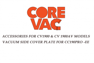 CV1900 Vacuum Side Cover Plate Attachment for  CoreCut CC190Pro-EE