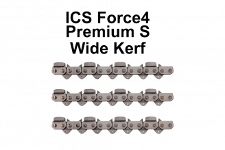 ICS Force4 Wide Kerf Chains 10 - 25